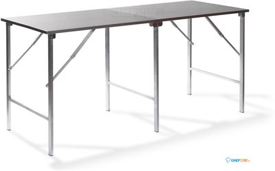 RVS Werktafel - Opklapbaar - VEBA 23100 1