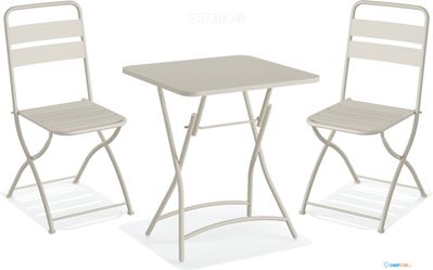 Essentials Breeze Bistro Set - Beige - 5082220822