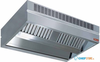 Diamond Centrale dampkap met luchtcompensatie "AMBIANCE" | ACC2418