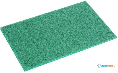 Jantex Groene Volledig Gerecyclede Schuursponsjes 9x6" (Pakket van 10) - HW010