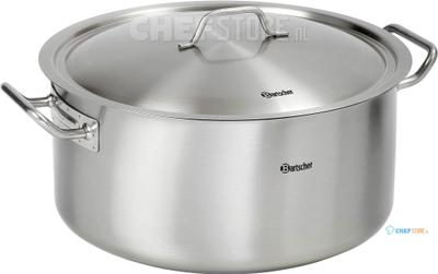 Pan | 25 liter | met deksel | Bartscher | 100440 1