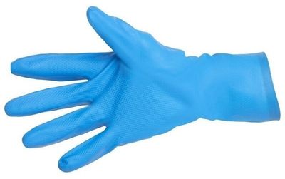 MAPA Ultranitril 475 waterdichte handschoenen voor schoonmaak of voedselbereiding blauw