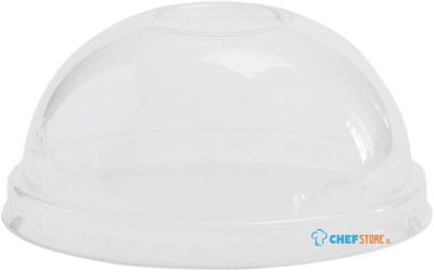 Vegware composteerbare bolle deksels voor 23cl bakjes | GH167