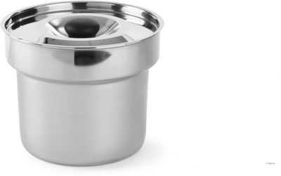 Hendi Bain-marie pan m/deksel 4,2 l voor Thermo System + Chaf.dish - diameter 22cm - 470909 1
