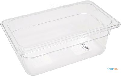 Maxima Gastronorm Bak - 1/4 GN - 10 cm Diep - Polycarbonaat - 09367923