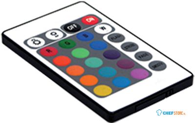 Diamond Gekleurde led (RGB) vitrine 216LT. met afstandsbediening | OP11 1