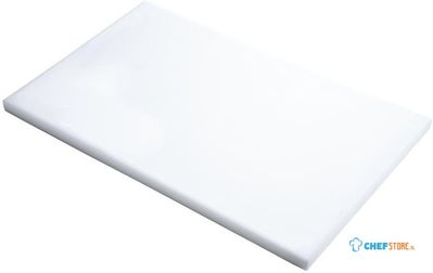 Gastro M HDPE snijplank wit 600x400x20 | GN344