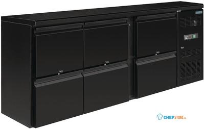 Werkbank cq Flessenkoeler met 6 laden | Polar | GL187