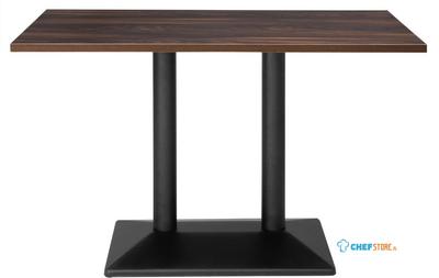 Bolero JB843 eettafel voor binnen donker hout 1200mm