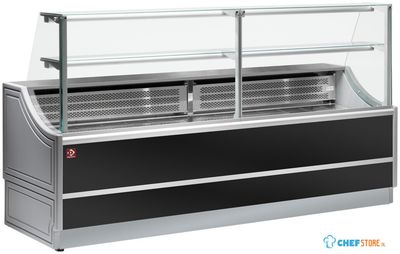 Diamond Neutrale toonbanken rechte ruiten 90°, zonder reserve | OL104/B2-NN 1