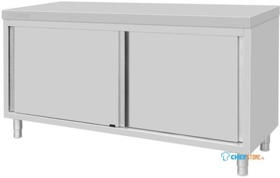 Vogue Staande Vloerkast RVS 900x1800x600mm - FU587