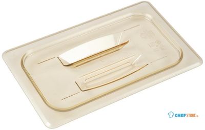 Cambro Polycarbonaat Hittebestendig 1/4 Gastronorm Deksel met Handvat - HR273