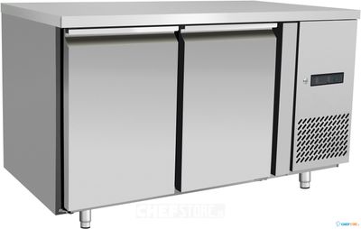 Arktic 238110 Koelwerkbank met 2 deuren Profi Line 280L, , Profi Line, 215L, 230V/250W, 700x1350x(H)839mm