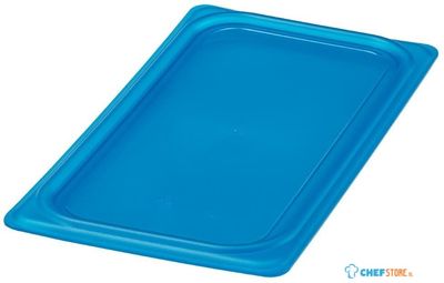 Cambro JN535 Safetrak IML polypropyleen afsluitdeksel blauw 1/3 GN