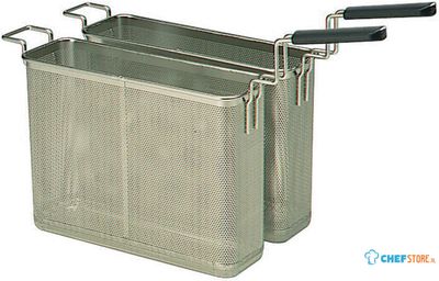 Diamond Set 2 kookmanden 24,5lit.,  frontale handvat (2x GN 1/2) | A17/ST-2X35 1