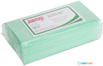 Jantex Niet-Geweven Doeken Groen (50 Stuks) - HS596