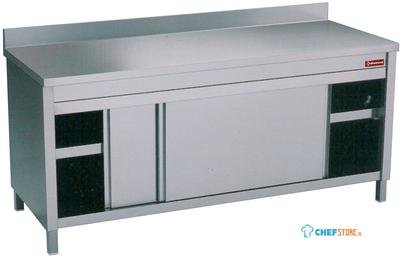 Diamond Tafel op Kast - schuifdeuren + Ob - TA107/U-D 1