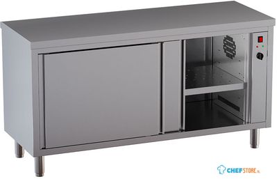 Diamond TE126-SA4 Warmtafelkast met 2 schuifdeuren