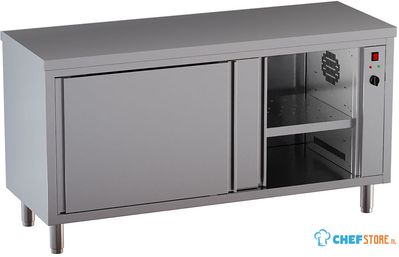 Diamond TE127-SA7 Warmtafelkast met 2 schuifdeuren