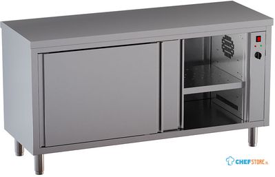 Diamond TE127-SA7 Warmtafelkast met 2 schuifdeuren