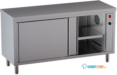 Diamond TE207-SA7 Warmtafelkast met 2 schuifdeuren