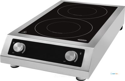 CombiSteel INDUCTIE KOOKPLAAT 2 ZONES - 7505.0075