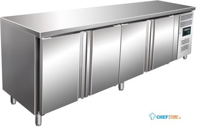 SARO Gekoelde Werkbank met 4 Deuren Model KYLJA 4100 TN