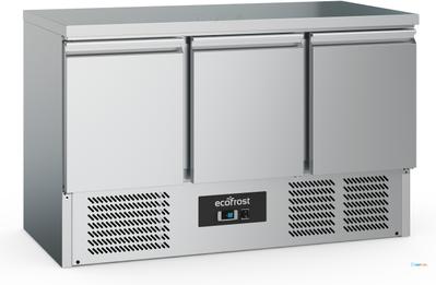 Koelwerkbank | 3-deurs | 368 liter | Ecofrost | 7950.5080 1