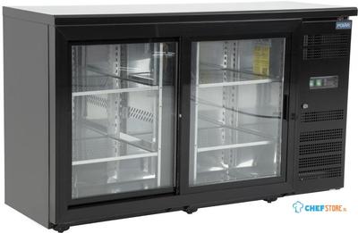 BARDISPLAY MET 2 SCHUIFDEUREN, Polar CS102