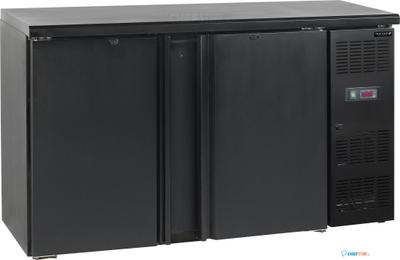 TEFCOLD Refrigerador Backbar de Carga Pesada Con Puertas Macizas - CBC210
