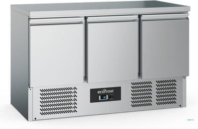 Koelwerkbank | 3-deurs | 368 liter | Ecofrost | 7950.5080 1