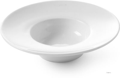 Hendi Tapasschaaltje Plato 100x25 mm wit porselein |784426 1