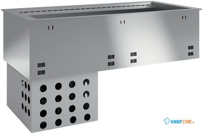 Gekoeld Kuipelement, Geforceerd, 3x GN1/1 - Diamond DPA/RCV12-R2 1