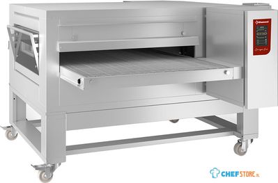 Diamond FTGV100/130-NT Gas tunnel-oven geventileerd, breedte 1000 mm - TOUCH SCREEN