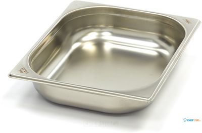 Maxima Gastronorm Bak - 1/2 GN - 6,5 cm Diep - RVS - 09367511