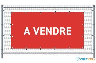 Syna Hekwerkbanner 200 X 100 cm te Koop Frans Rood - FBG200-100-I781