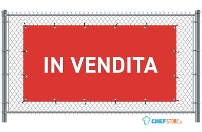 Syna Hekwerkbanner 200 X 100 cm te Koop Italiaans Rood - FBG200-100-I785