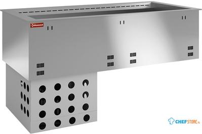 Gekoeld Kuipelement, Geforceerd, 4x GN1/1 - Diamond DPA/RCV15-R2 1