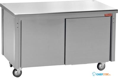 Diamond Neutraal kastelement, klapdeuren 4x GN 1/1 | NA15 1