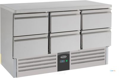 Koelwerkbank | 6 laden | Statisch met ventilator | Combisteel | 7950.0113 1