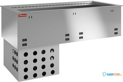 Gekoeld Kuipelement, Geforceerd, 4x GN1/1 - Diamond DPA/RCV15-R2 1