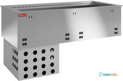 Gekoeld Kuipelement, Geforceerd, 5x GN1/1 - Diamond DPA/RCV18-R2 1