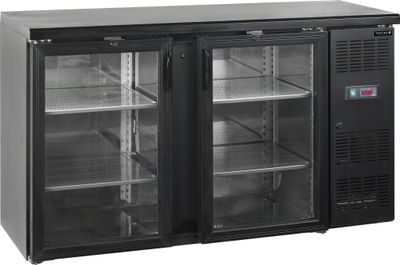 TEFCOLD Barkast - 2 Glasdeuren - CBC210G (SG2)