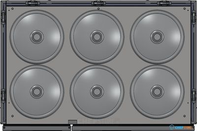 Serrco by TEFCOLD SKB-6 Hoogwaardige KEG koeler