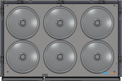 Serrco by TEFCOLD SKB-6 Hoogwaardige KEG koeler