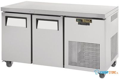 Werkbank met koeling | 2 deurs | 297 liter | TGU-2-HC | True | CC230