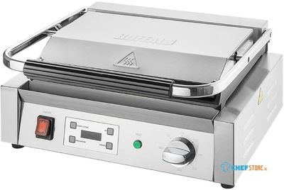 Buffalo Extra Large Contact Grill Geribbeld & Vlakke Plaat - CU609