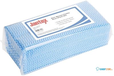 Jantex Niet-Geweven Doeken Blauw (50 Stuks) - HS597