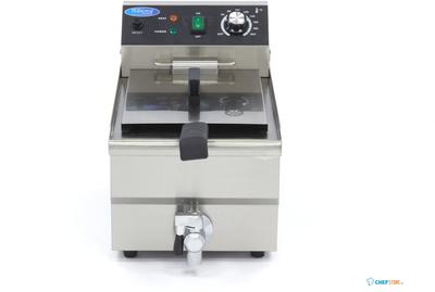 Maxima Frituurpan - 10 L - 1 Mand - met Tapkraan - 09365228