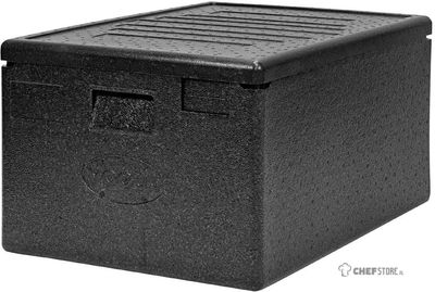 Vogue Geïsoleerde EPP Voedseltransportdoos 81Ltr voor Patisserie Trays - DX989